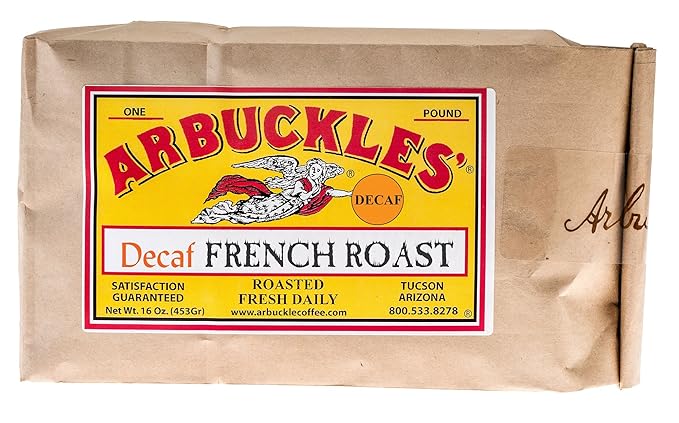 Arbuckle's Whole Bean Coffee (French Roast Decaf)