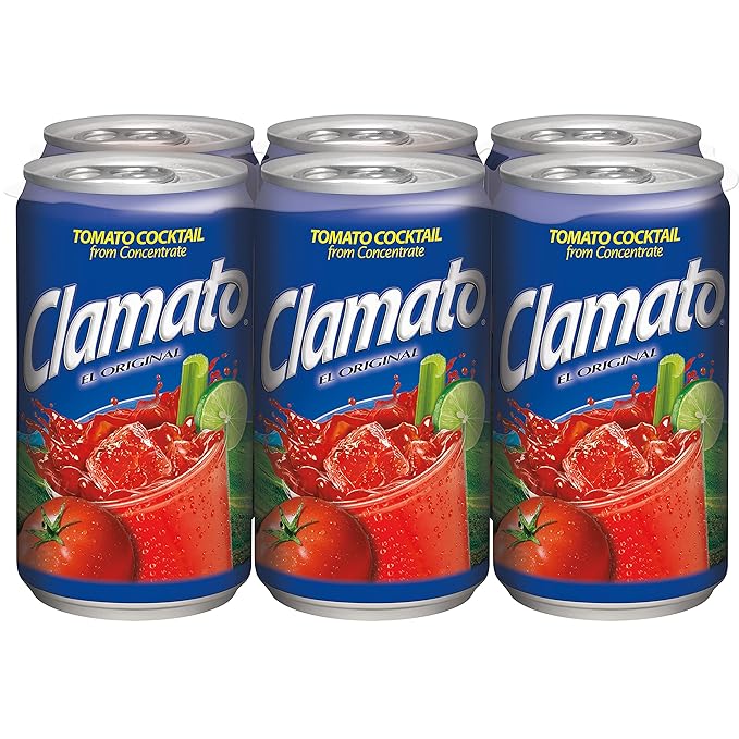 Clamato Original Tomato Cocktail 5.5 fl oz cans (Pack of 24)
