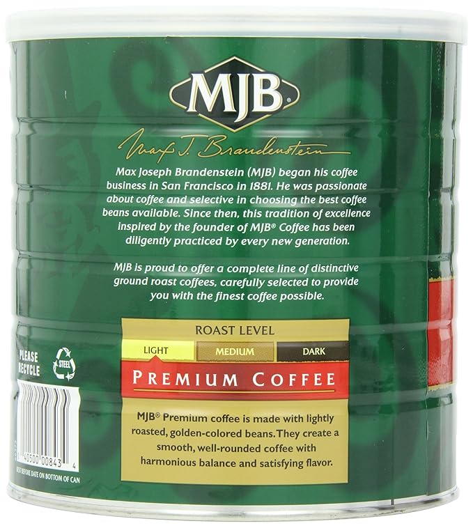 MJB Coffee Premium Ground 33.9 Ounce