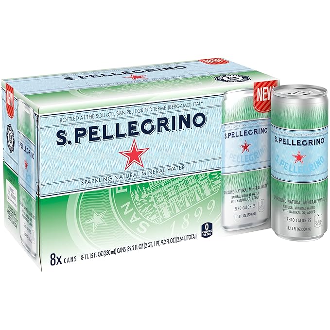 S.Pellegrino Essenza Variety Pack - Dark Morello Cherry Wild Strawberry Original (unflavored)11.15 Fl. Oz (Pack of 24)