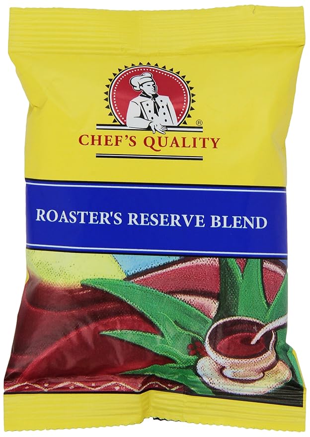 Chefs Quality Roaster 100% Arabica Reserve Blend Coffee 81 Ounce (36-2.25oz bags)