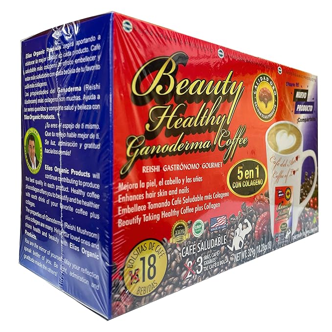 Beauty Healthy Ganoderma Collagen Coffee Ready To Use 5 in 1
