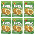 Zuko Passion Fruit Instant Powder Drink | Family Pack | No Sugar Needed | Vitamin C | 14.1 Ounce (Pack of 6)