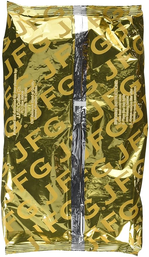 JFG Medium Roast Coffee Cafe Blend - Filter Pack 1.3 Ounce - 42 per case.
