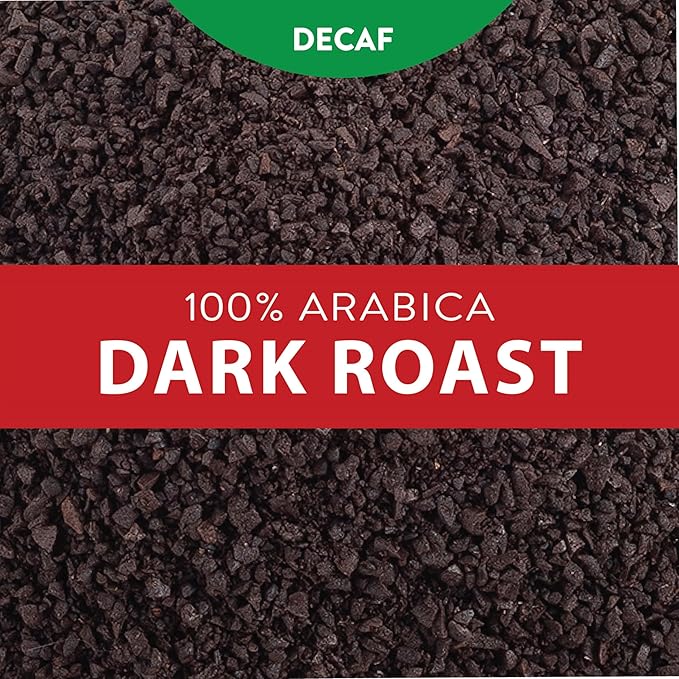 San Francisco Bay Coffee - Decaf Dark Roast - Decaf French Roast (28 oz bag) - Ground Coffee Swiss Water Processed