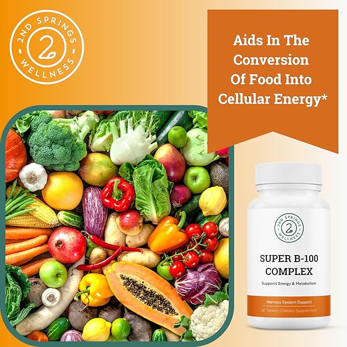 Sleep Well &amp Super B-100 Complex Bundle - Calming Sleep Aid &amp Energy Support for Optimal Well-Being