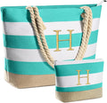 YOOLIFE Beach Bags for Women - Travel Canvas Beach Tote Pool Waterproof Bag Travel Essentials Gifts for Women Birthday