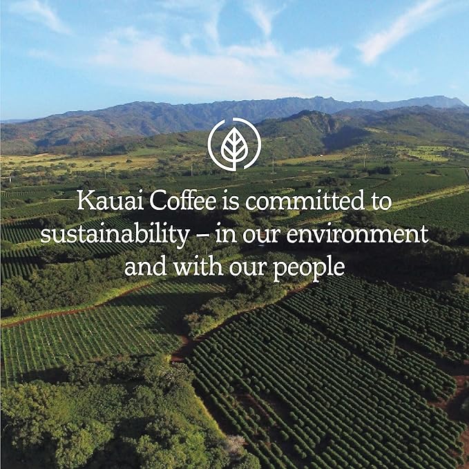 Kauai Coffee Pods Compatible with K-Cup Pods for Keurig Brewers – 20% Hawaiian Arabica – Medium Roast Rich Smooth No Bitterness – Mocha Macadamia Nut 6 Packs of 12 Single Serve Cups