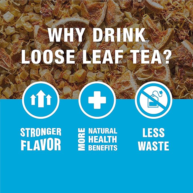 Tiesta Tea - Loose Leaf Tea Tin Gift Box High to Non-Caffeinated Assorted Blends 3 Tins for Hot &amp Iced Brews Variety Pack Passion Berry Jolt Fruity Paradise &amp Lavender Chamomile