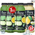 O2 Living Juice Cold Pressed Drink - 3-Day Organic Juice Fast Pack - No Added Sugars or Water Natural Sweetness from Fruits Rich in Nutrients &amp Vitamins - Refreshing &amp Non-GMO - 24 Pack 12