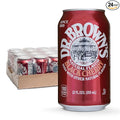 Dr. Brown's Black Cherry Soda - A New York Original - 24 Cans - Kosher Gourmet Soda Pop - Black Cherry Flavored Craft Soda - 24 x 12 oz Cans