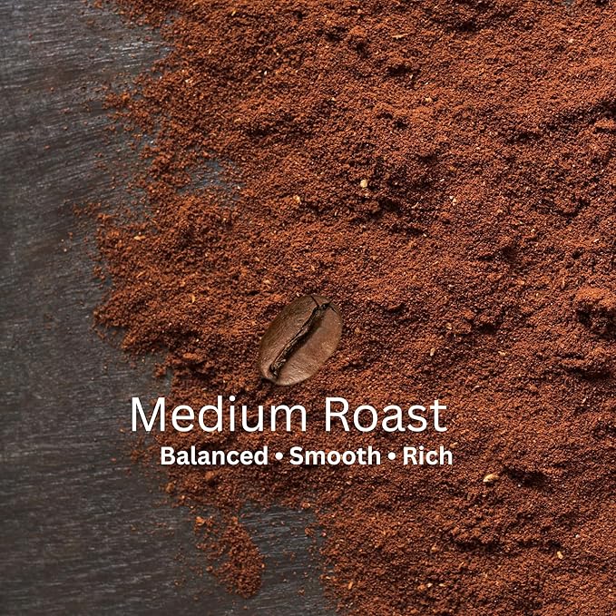Flavored Coffee Sample Pack – 6 Medium Roast Coffees (French Vanilla Hazelnut Cinnabun Caramel Mocha Cinnamon Hazelnut) 6 x 2 oz (12 oz Total) – Kilan Coffee
