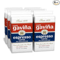 Café Gaviña Espresso Coffee Fine Ground Dark Roast 100% Arabica 6 x 10 oz Bricks
