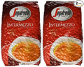 Segafredo Intermezzo Whole Beans Coffee 2 Bags X 17.6oz/500g