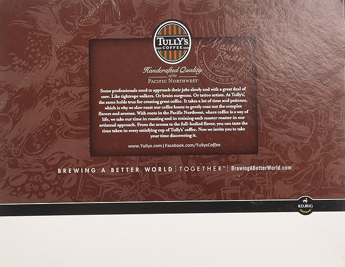 48 Count - Tully's Coffee Hawaiian Blend Coffee K Cup For KEURIG Brewers