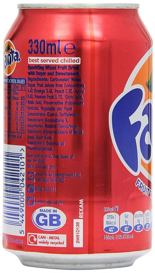 Fanta Fruit Twist 330ml X 24