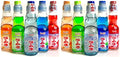 Ramune Japanese Soda Variety Pack - Shirakiku Multiple Flavors - Japanese Drink Gift Box (5 Count) Pack of 2