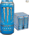 Monster Energy Ultra Blue 16 fl oz 4 Pack
