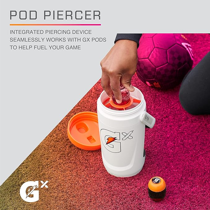 Gatorade Gx Performance Jug 64oz Leakproof Non Slip Grip Great for Athletes Pink