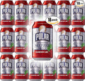 Polar Seltzer Cranberry Lime 12oz Cans (Pack of 18 Total of 216 Oz)