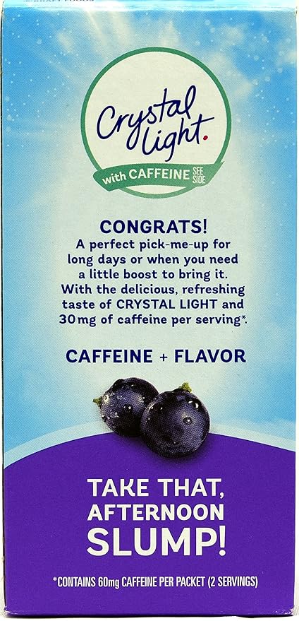 Crystal Light Crystal Light On The Go Energy Grape 10 CT (Pack of 12)