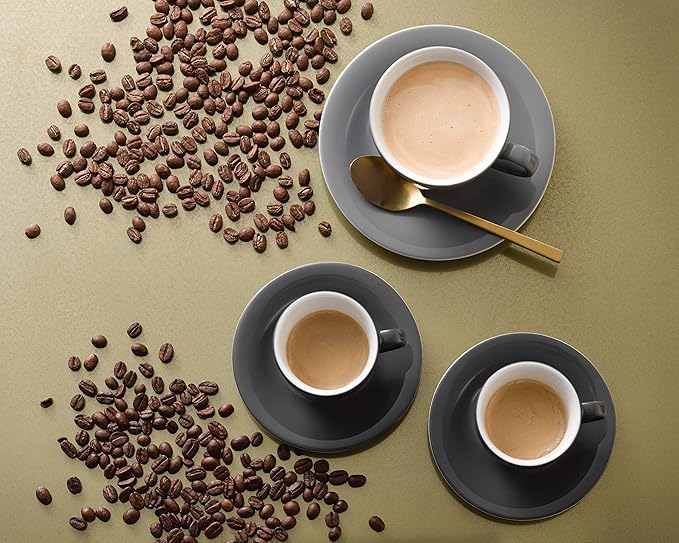 Miele Black Edition One For All Hand-Selected &amp Hand-Roasted Whole Coffee Beans - USDA Organic Fair Trade Certified - 8.8 oz (250g) 2 Pack