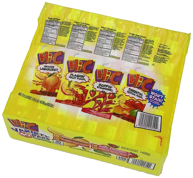 Hi-C Fruit Juice Variety Pack 270 Ounce