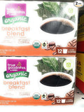 True Goodness by Meijer Organic Breakfast Blend Coffee Light Roast 100% Arabica Fair Trade Certified 12 Single Serve Cups