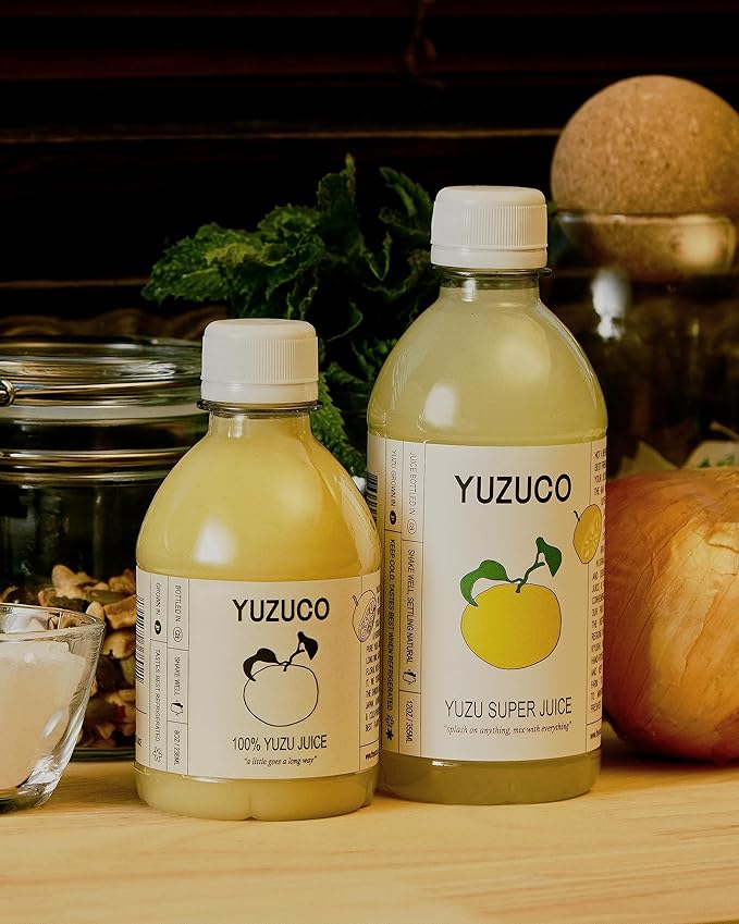 YUZUCO Yuzu Juice Bundle | Yuzu Super Juice and 100% Pure Yuzu Juice | Premium Japanese Yuzu | Loved by Chefs and Mixologists