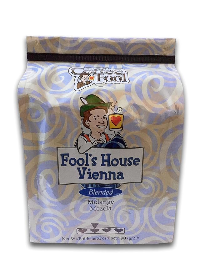 Coffee Fool’s House Vienna 2 Pound (Coarse Grind)