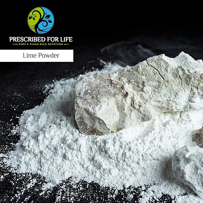 Prescribed for Life Organic Lime Powder | Natural &amp Unsweetened Spray Dried Lime Juice Powder Made from Real Limes | Vegan Gluten Free Non GMO | Reconstitute Ratio 1:2 | 5 kg