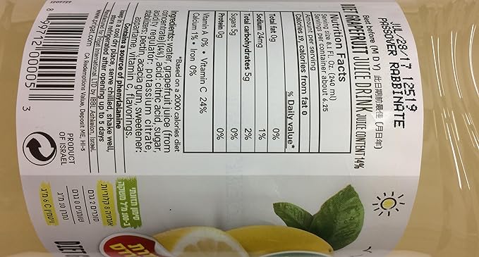 Prigat Drink Diet Grapfruit