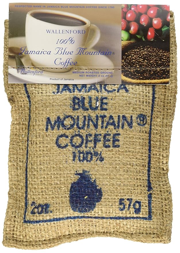 Roast and Ground 100% Jamaica Blue Mountain Coffee (2oz)