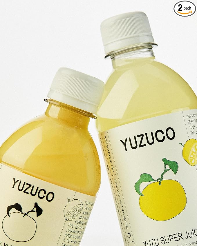 YUZUCO Yuzu Juice Bundle | Yuzu Super Juice and 100% Pure Yuzu Juice | Premium Japanese Yuzu | Loved by Chefs and Mixologists