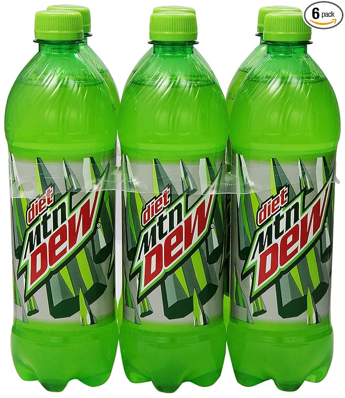 Pepsi Diet Mountain Dew 24oz 6pk