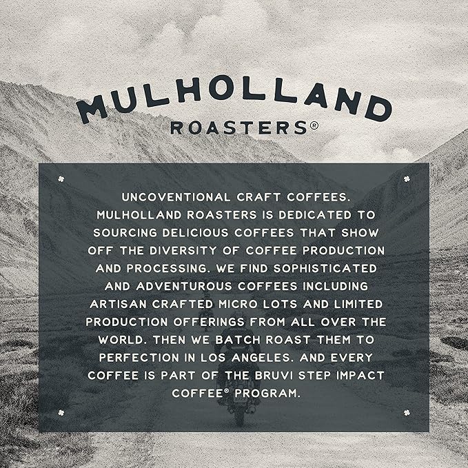 Mulholland Roasters | Colombia Coffee B-Pods | Only Compatible with Bruvi Coffee Brewer | Includes 60 Pods