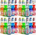 Ramune Japanese Soda Variety Pack - Shirakiku Multiple Flavors - Japanese Drink Gift Box (5 Count) Pack of 4