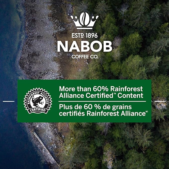 Nabob Summit 100% Colombian Ground Coffee 300g/10.6 oz. (Pack of 6) {Imported from Canada}