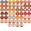 Coffee Pod Variety Packs Flavored Sampler Assorted Compatible with 2.0 K-Cup Brewers Variety Pack 52 Count (Pack of 1)